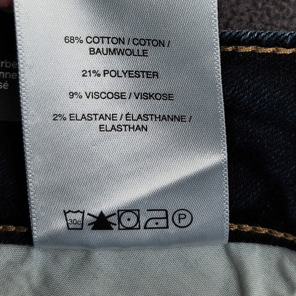 Silver Jeans Co Suki Jeans Womens 32x33 Blue Curvy Fit Mid Rise Bootcut NEW - Picture 6 of 11